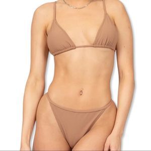 Chocolate Milk Bikini Set